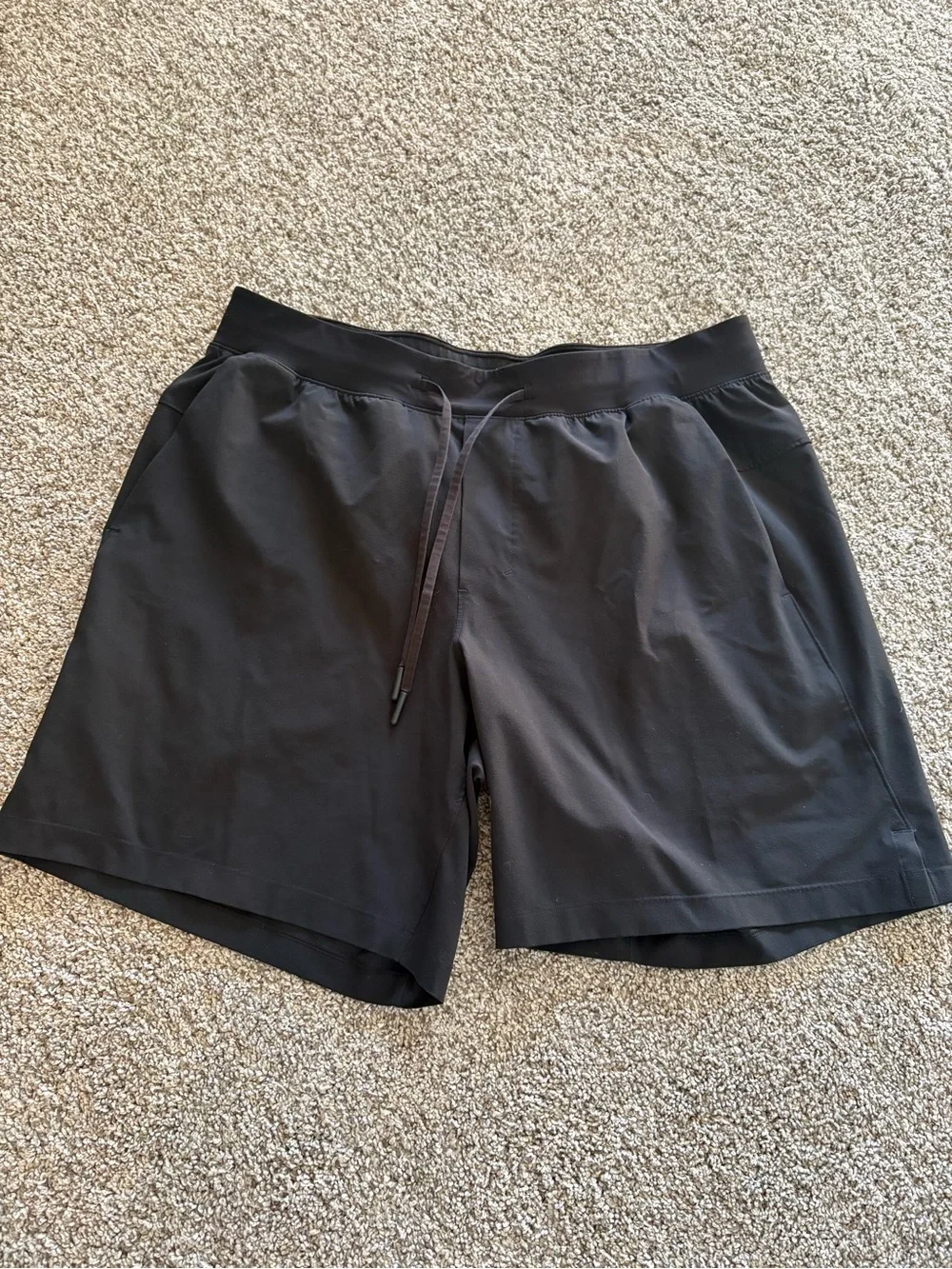 Gucci Black Athletic Drawstring Shorts